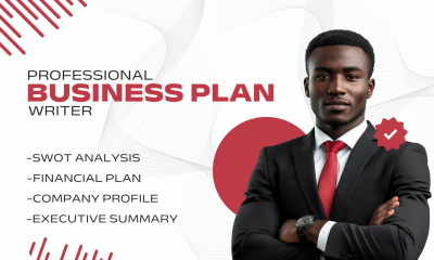 I Will Be Your Business Plan Writer for SBA, Startups, Nonprofits, Fundraising, and Grant Writing