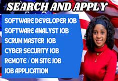 I Will Search and Apply for Cybersecurity Job Applications Using On-Site, Hybrid, and Remote Options