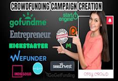 I Will Create, Set Up, and Promote Your Crowdfunding Campaign on Kickstarter, Indiegogo, and Patreon