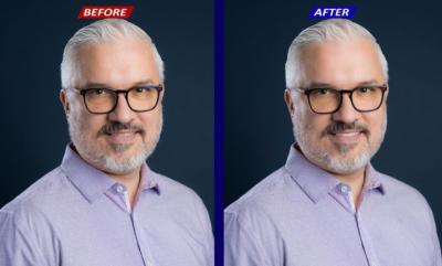 Professional Photo Editing & Corporate Business Headshot Retouching – Skin Retouch & Enhancement