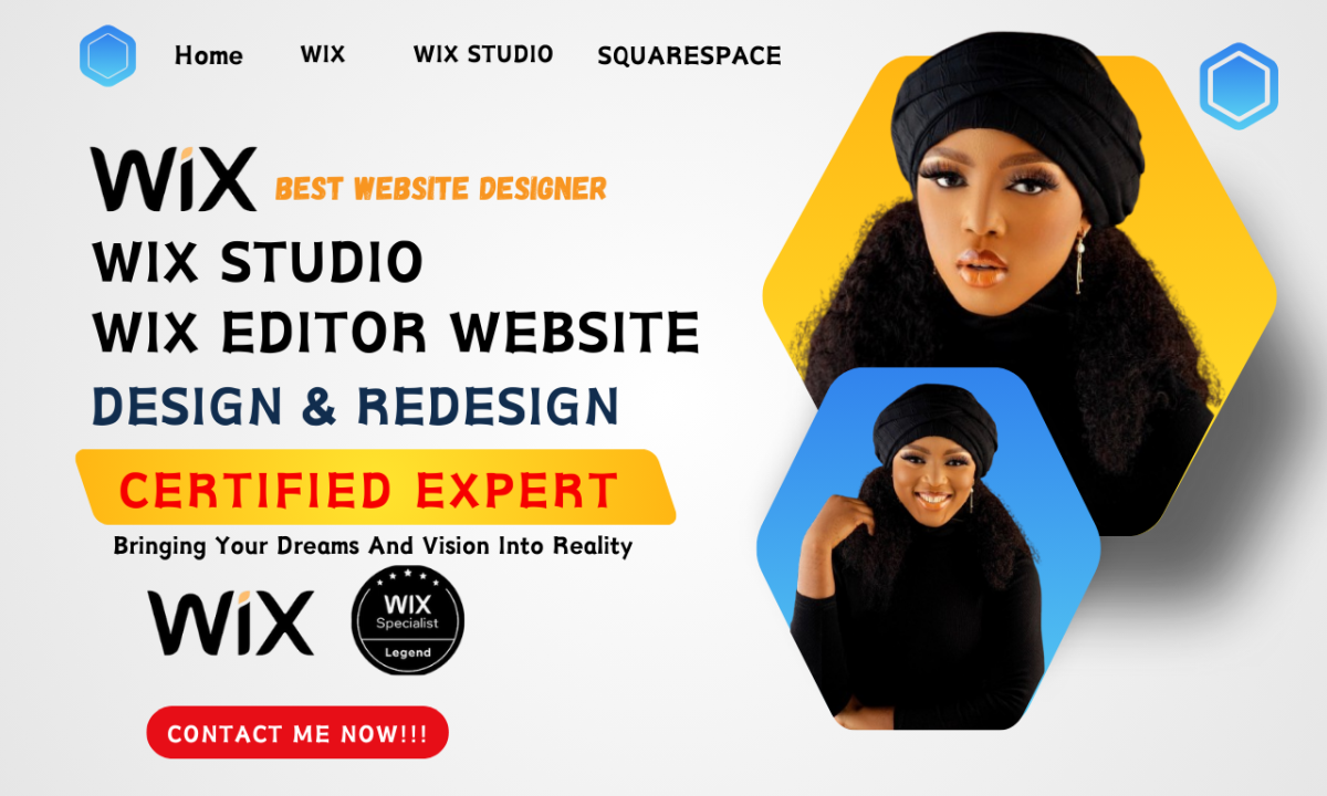 I Will Redesign Your Wix Website | Professional Wix Website Design & E-commerce Solutions