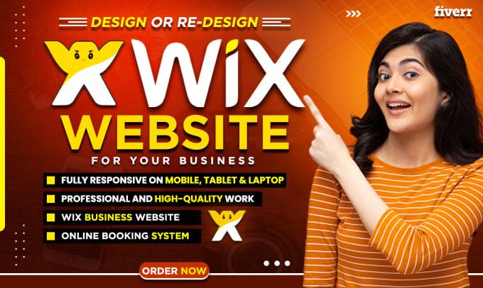 I Will Design Wix Website | Wix Website Redesign | Wix Website Design