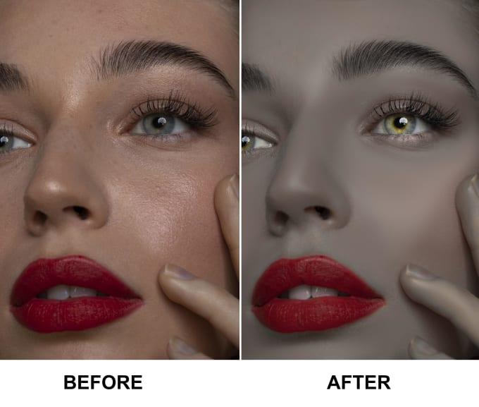 I Will Do Professionally Photo Retouching, Skin Retouch