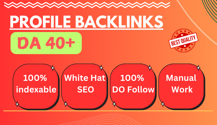 Boost Your Website Rankings with High-Quality Profile Backlinks!