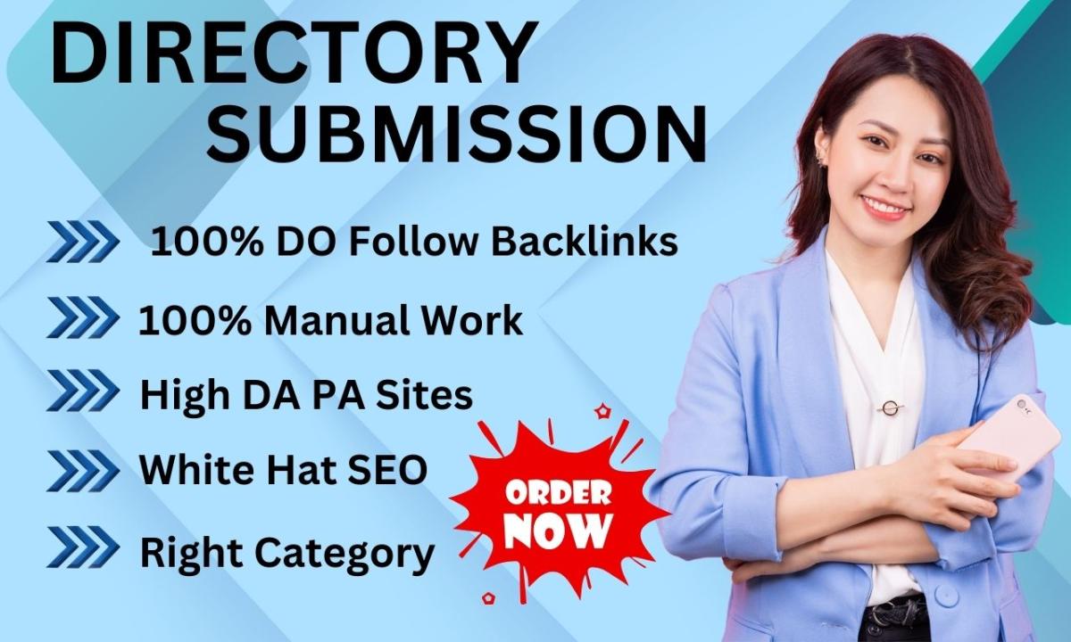 I Will Submit Your Website to High DA Directories for SEO Boost