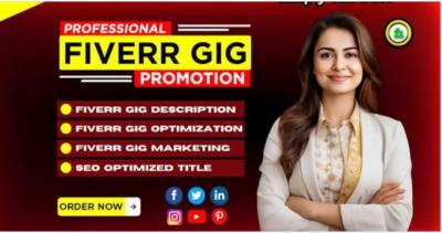 I Will Write SEO Optimized Fiverr Gig Description, Fiverr Gig Title, Profile, and Gig Image