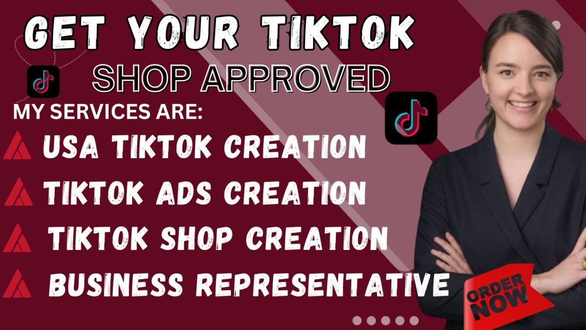 I Will Create a USA TikTok Shop, USA TikTok Account, and USA LLC TikTok Shop for Non-Residents