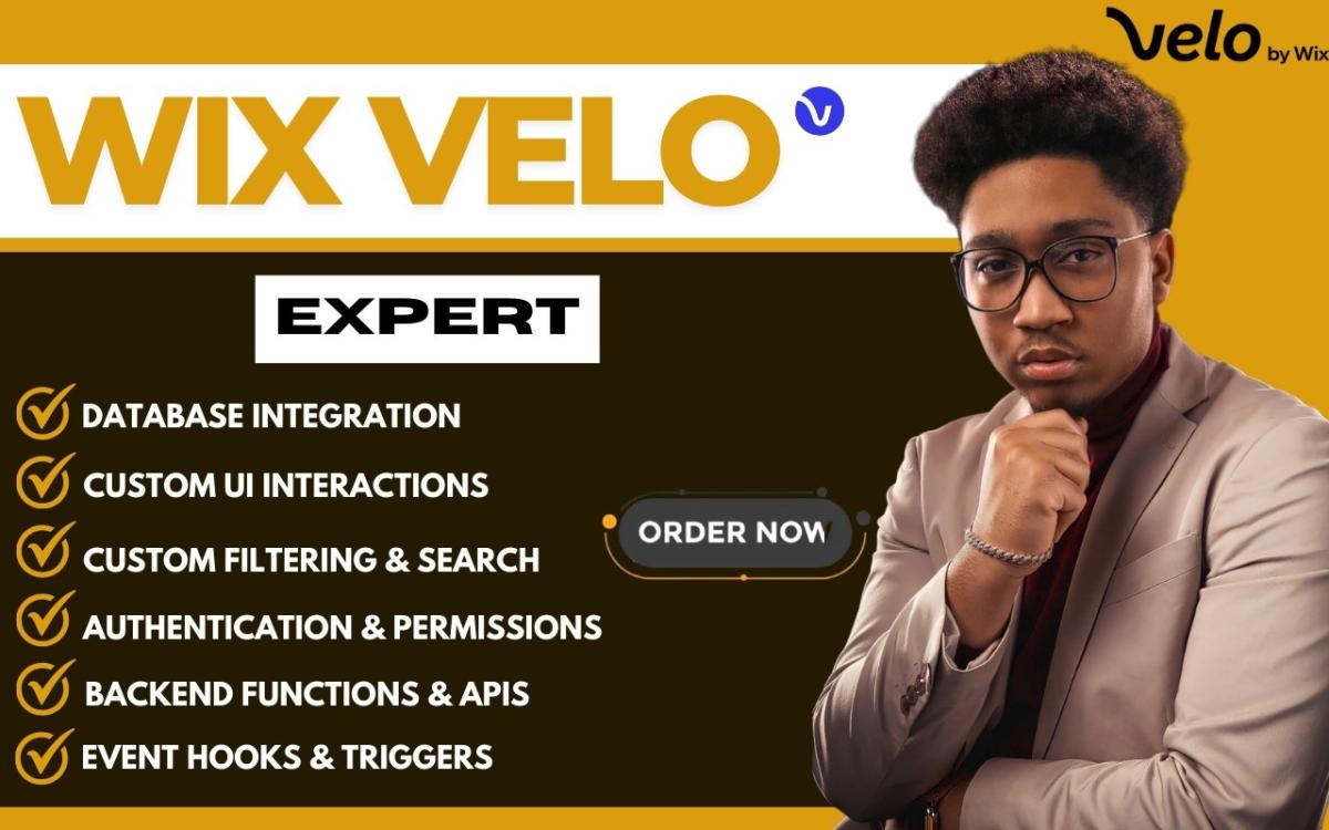 Custom Wix Website Development with Velo Code