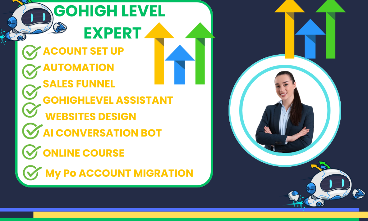 I Will Create High-Converting GoHighLevel Landing Pages, Websites, and Sales Funnels – GHL Expert