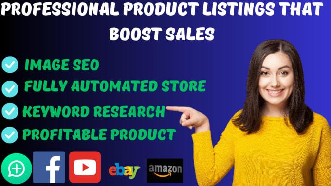 Promote & Advertise Your Amazon, Etsy, eBay, and Shopify Store for More Sales