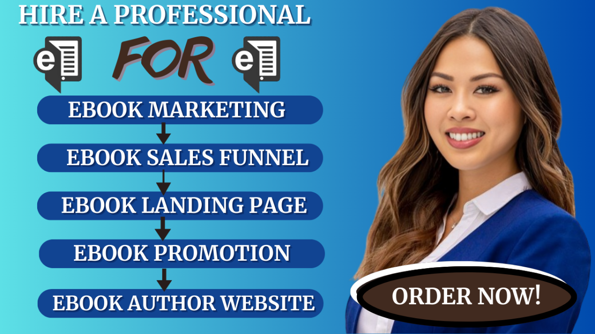 I Will Enhance Your eBook Marketing Sales Funnel and Promotion