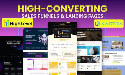 I Will Design Sales Funnels on GoHighLevel, Kartra, and Migrate ClickFunnels to GoHighLevel