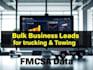 I Will Provide Bulk Business Lead Truck Leads Towing Leads FMCSA Data