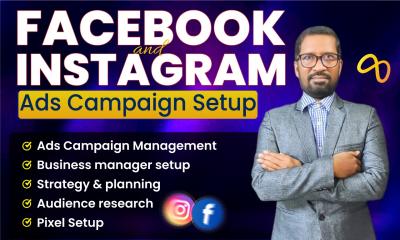 I Will Manage Your Facebook Ads Campaign, FB Ads, Instagram Ads, and FB Advertising