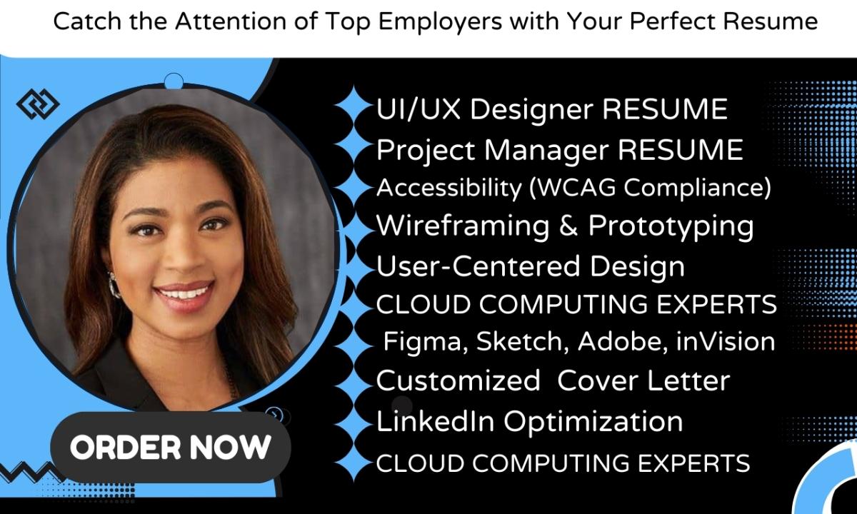 I Will Deliver ATS-Optimized Resumes for UI/UX Designers, Mobile App Developers, and Cloud Engineers