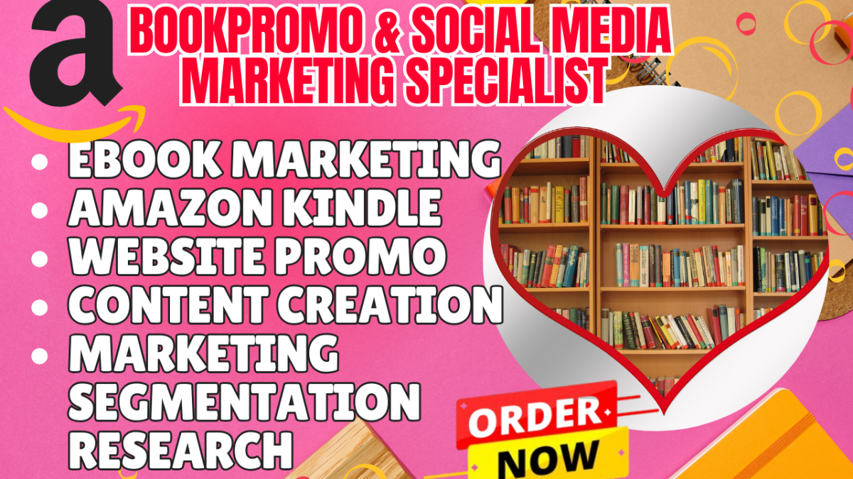 I Will Promote Your Book to Millions of Readers – Kindle eBook Marketing