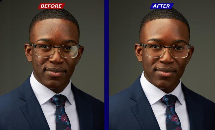 Expert Photo Editing & Corporate Business Headshot Retouching – Skin Retouch & Enhancement