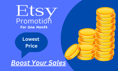 I Will Do Etsy Shop Promotion Campaign to Boost Etsy Sales