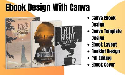 I Will Create Stunning Canva eBook Designs and Templates with Etsy Digital Product Mockups