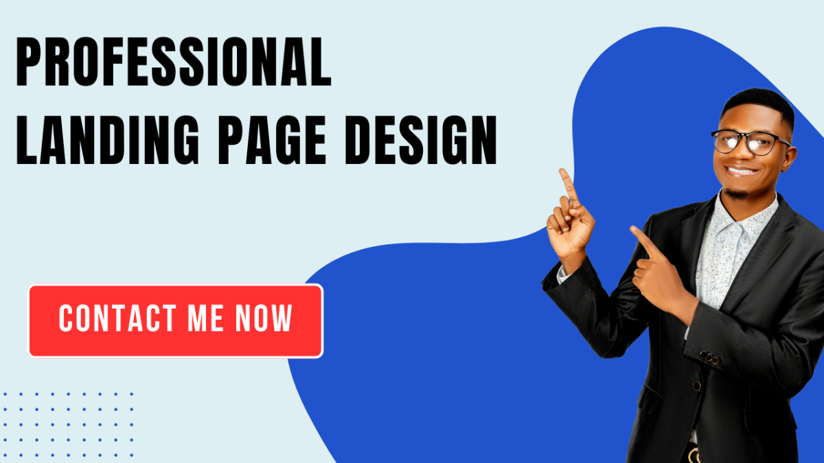 Design a Professional Landing Page for GetResponse, Wix, Shortstack, KickoffLabs, and Ucraft