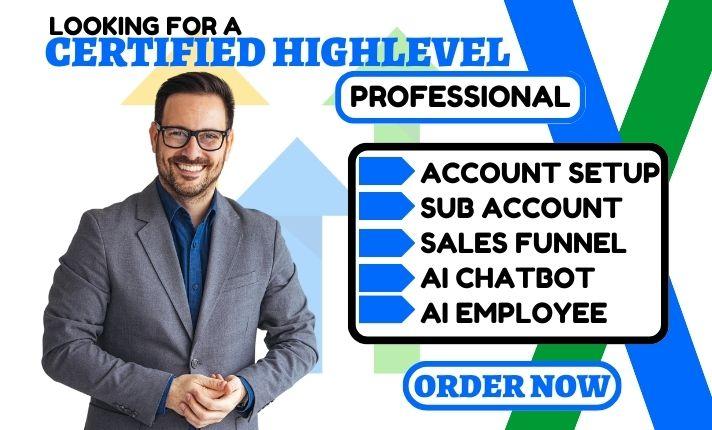 I Will Create GoHighLevel AI Employee Chatbot with Live Chat Automation and GHL Voice Bot