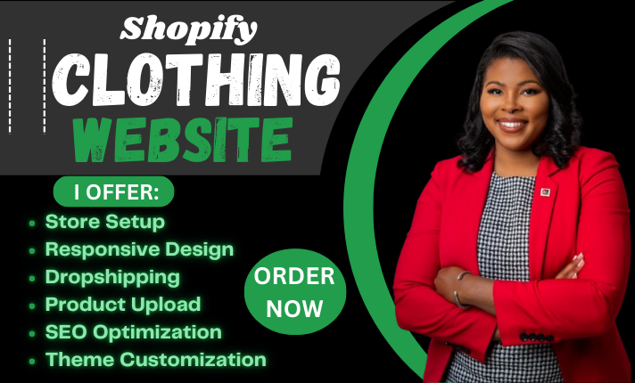 Shopify Fashion Store Design for Y2K Clothing – Dropshipping Online Store