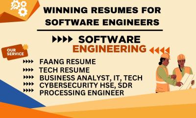 I Will Write Software Engineering Resume, Data Science Resume, Compliance Engineering Resume