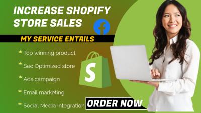 I Will Promote Your Shopify Dropshipping Store and Websites