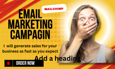 I Will Create Your Monthly Email Marketing Campaigns