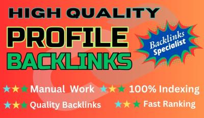 High Quality Profile Backlinks for Powerful SEO