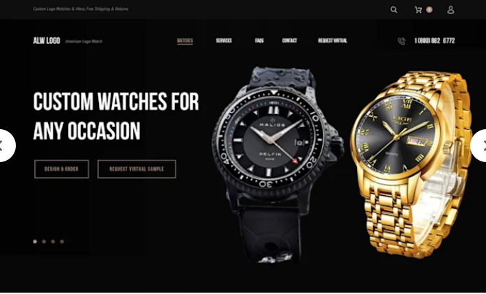 I Will Create a Luxury Wix Smart Watch and Jewelry Shopify Store