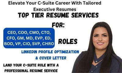 Professional Executive Resume Writing, Cover Letters & Federal Resume Services