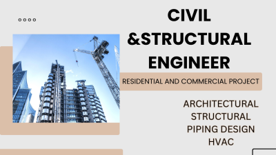 Review and Stamp as a Licensed Civil and Structural Engineer