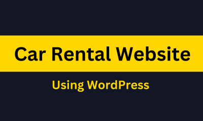 I Will Design a Professional Car Rental Website for Your Small Business