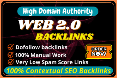 I Will Build 100 High Quality Web 2.0 Backlinks