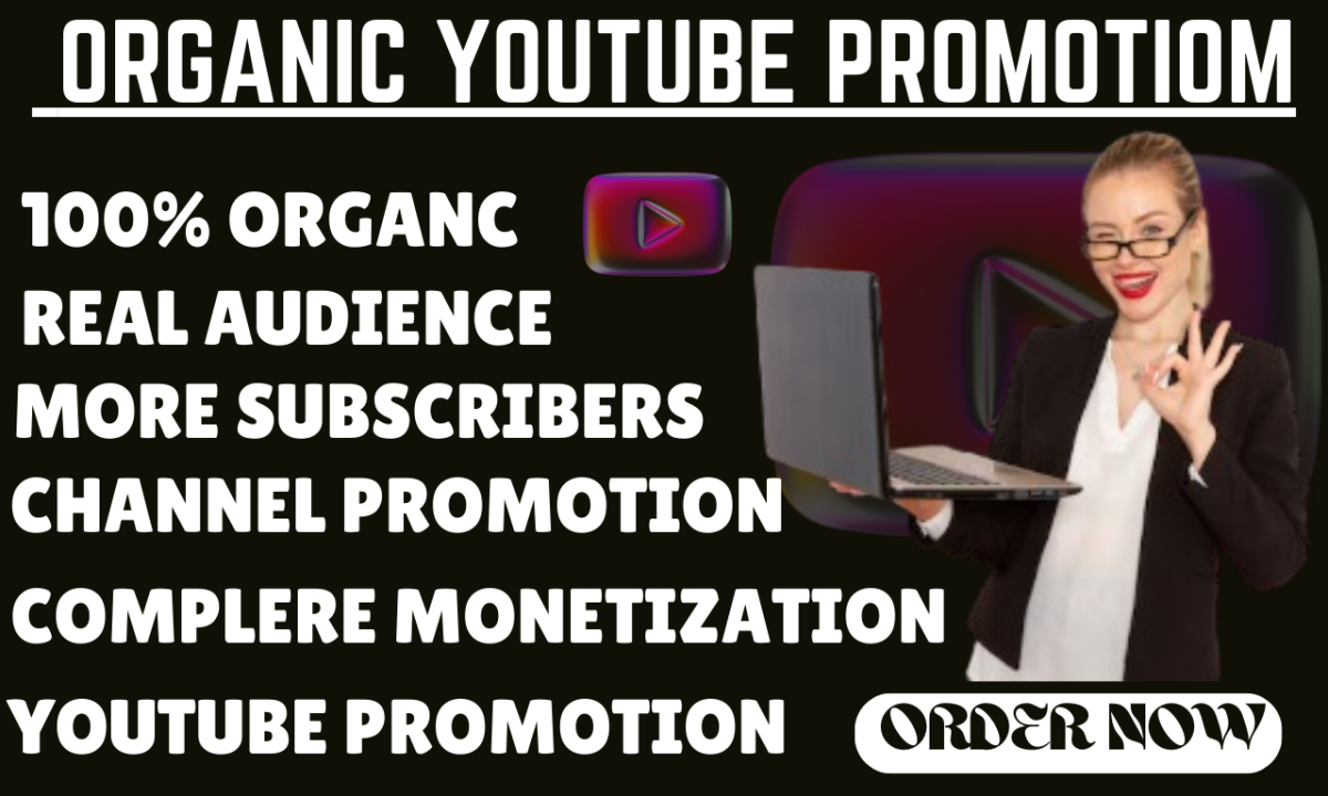 I Will Do Organic YouTube Video Promotion to Gain More Views and Subscribers