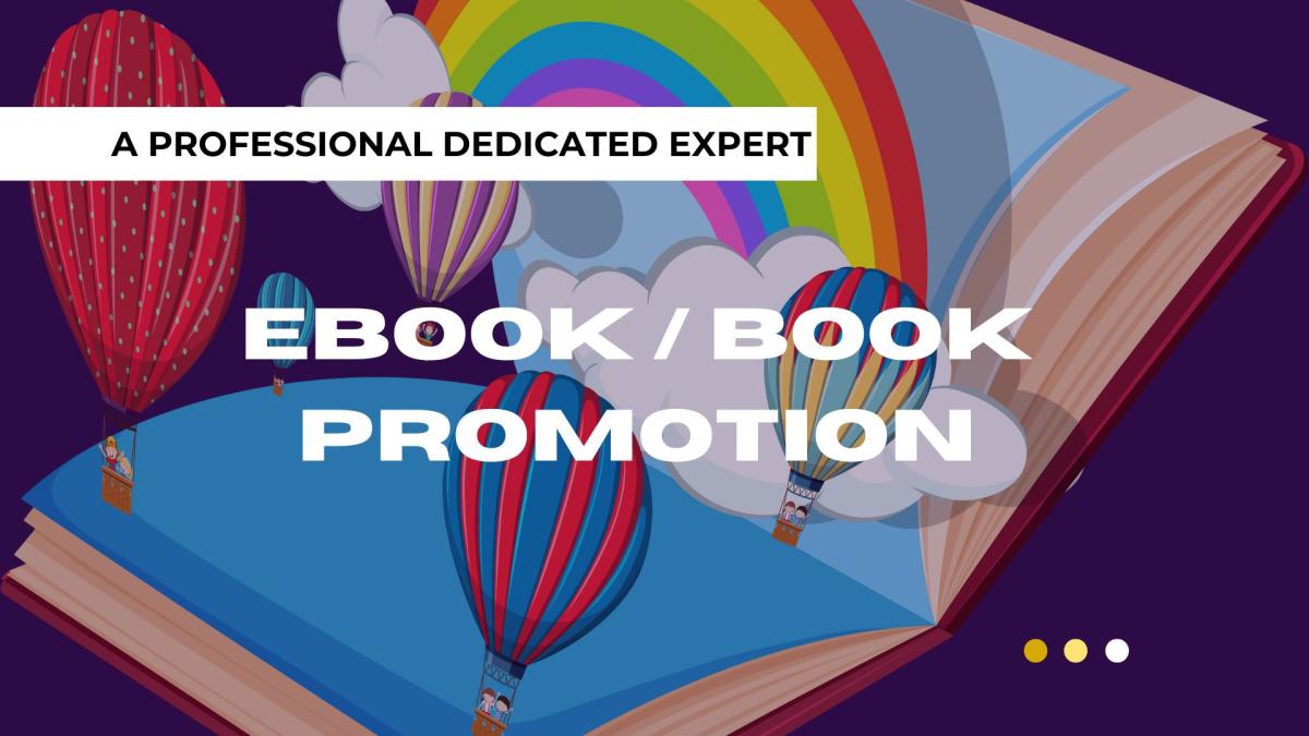 I Will Do eBook Marketing and Book Promotion Using BookTok and Amazon KDP Ads