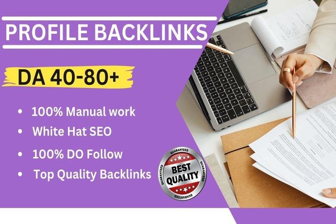 I Will Create Profile Backlinks for Ranking Your Website