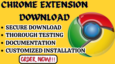 I Will Do Chrome Extension Promotion, Chrome Downloads, Browser Extension Chrome