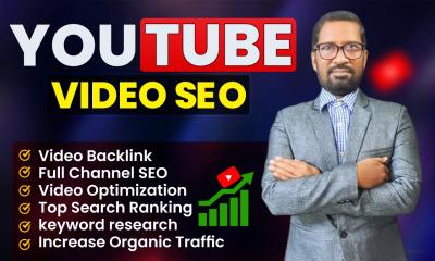 I Will Do YouTube Video SEO and Video Optimization with Keyword Research