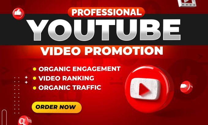 I Will Do Organic YouTube Shoutout Marketing via Social Media YT Promotion