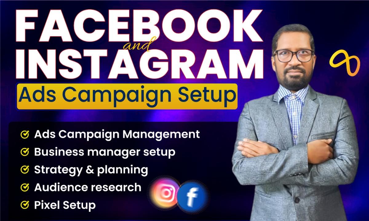 I Will Expertly Manage Your Facebook Ads Campaign, FB Ads, Instagram Ads, and FB Advertising