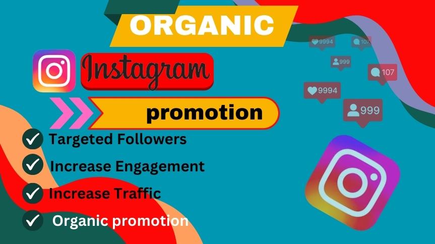 Instagram Promotion with Real & Organic Growth