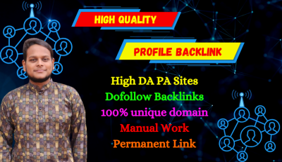 Build High-Quality Profile Backlinks for Ranking