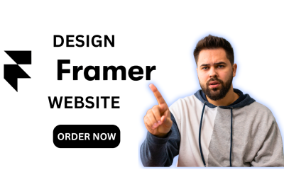 Create a Responsive Framer Website, Landing Page & Animated Website