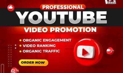 I Will Do Organic YouTube Shoutout Marketing with Social Media Promotion