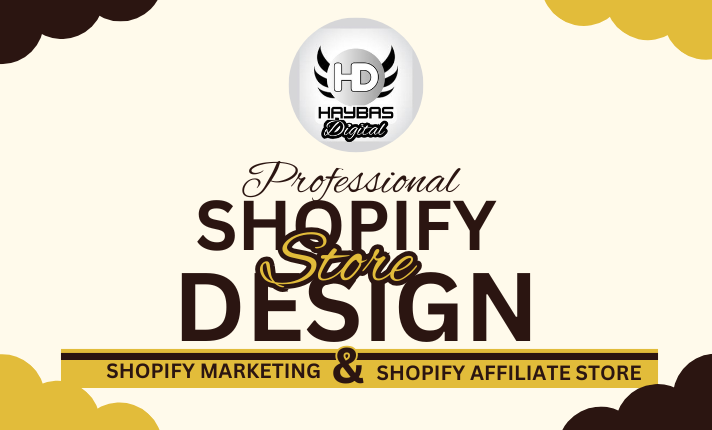 Build a Shopify Store, Design and Redesign Website