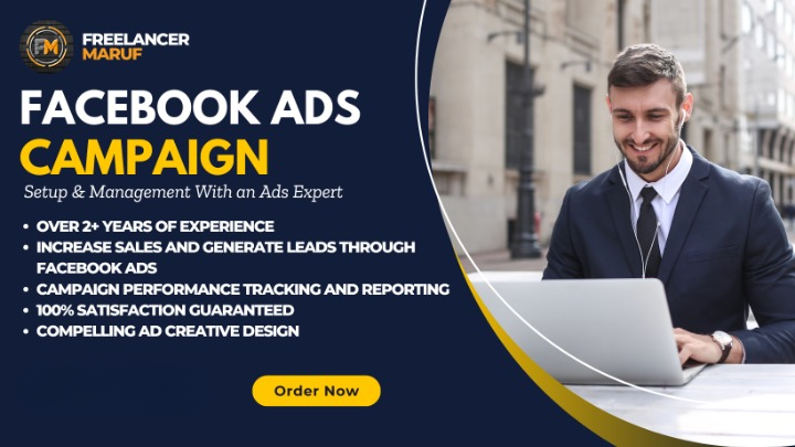 I will set up high converting facebook ads campaign for your business