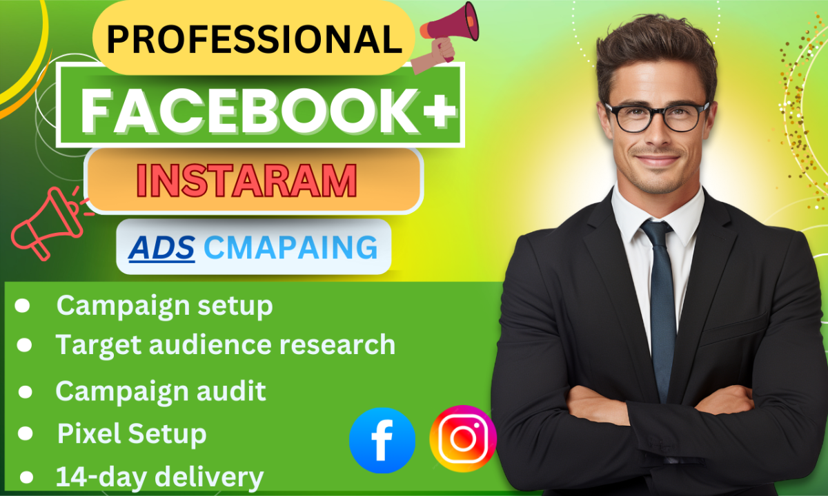 I Will Setup Your Facebook and Instagram Ads Campaign