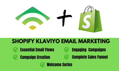 I Will Set Up Klaviyo Email Marketing Flows for Shopify